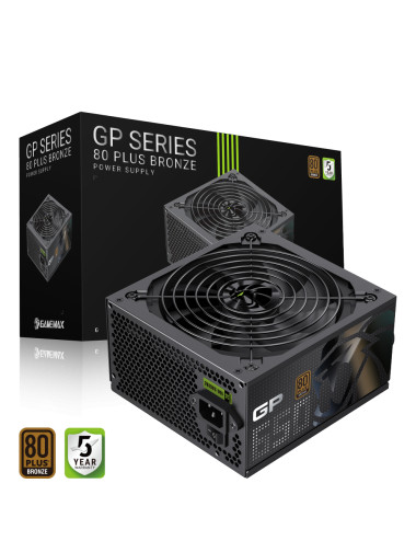 Gamemax Power Supply, 80 PLUS, Bronze | GP 650B | 650 W