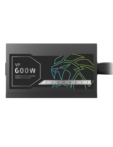 Gamemax Power Supply, 80 PLUS, Standard | VP 600S | 600 W