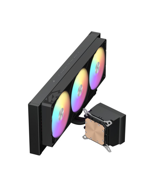 Gamemax CPU Liquid Cooler | GLACIER 360 LCD BK | Intel, AMD