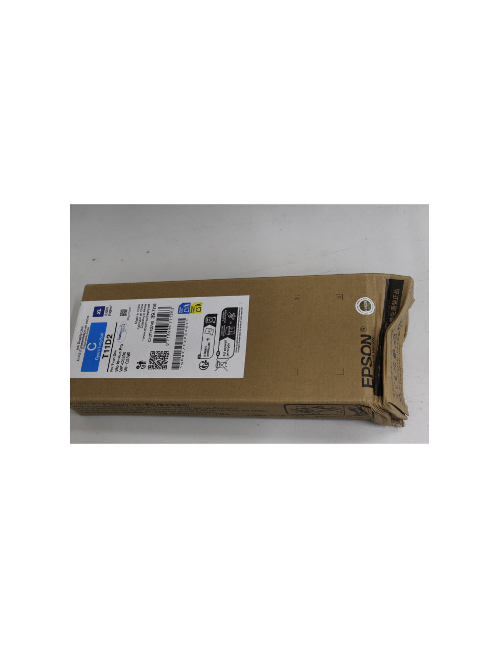 SALE OUT. Epson Singlepack Ink Cartridge XL Cyan | SALE OUT. Epson C13T11D240 | Ink cartrige | Cyan | DAMAGED PACKAGING