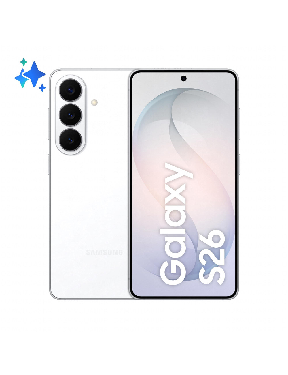 MOBILE PHONE GALAXY S26/256GB WHITE SM-S942B SAMSUNG