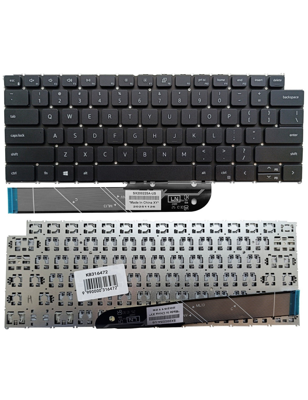 Keyboard DELL Inspiron 5310, 5418, 5620, 7620, 7630, US