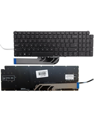 Keyboard DELL Vostro 3501, 3505, Inspiron 5598, 5584, 5502, with backlight, US
