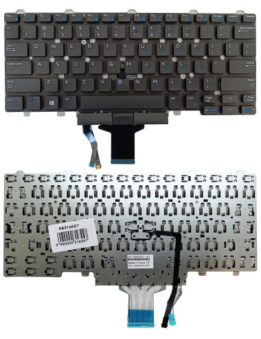 Keyboard DELL Latitude E3340 E5450 E7450, with trackpoint, US