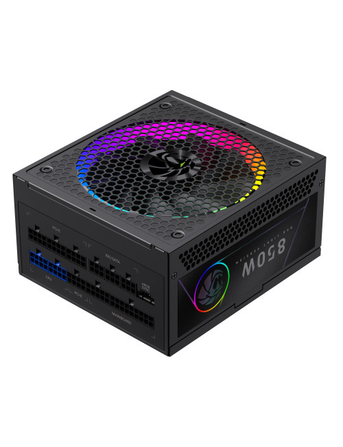 Gamemax Power Supply, 80 PLUS, Gold | RGB 850G | 850 W