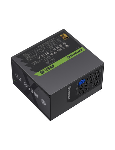 Gamemax Power Supply, 80 PLUS, Gold | GX 850GF | 850 W