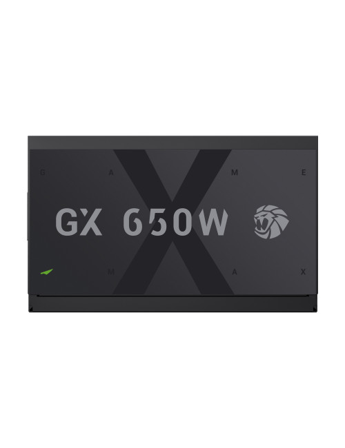 Gamemax Power Supply, 80 PLUS, Gold | GX 650GF | 650 W