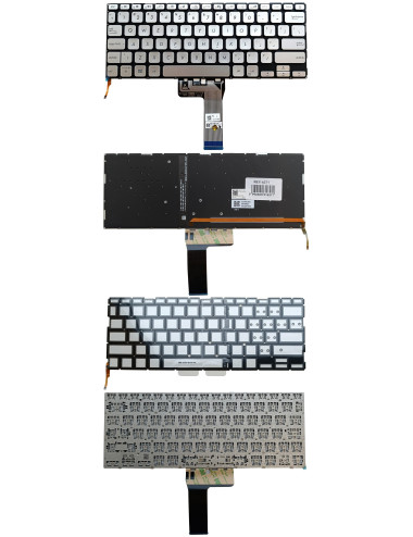 Klaviatūra ASUS X409, A412, X412, R423, R424, su pašvietimu, US