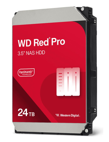 HDD|WESTERN DIGITAL|Red Pro| 24 TB|Serial ATA|7200 RPM|3.5 "|WD241KFGX