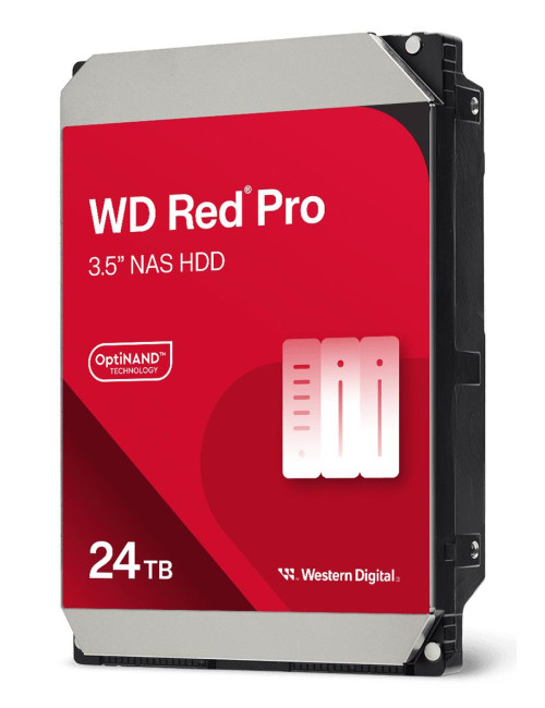 HDD|WESTERN DIGITAL|Red Pro| 24 TB|Serial ATA|7200 RPM|3.5 "|WD241KFGX