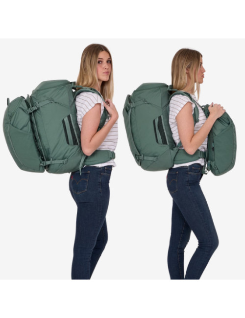 Thule Landmark, 60 L | Women's travel pack | Hazy Green