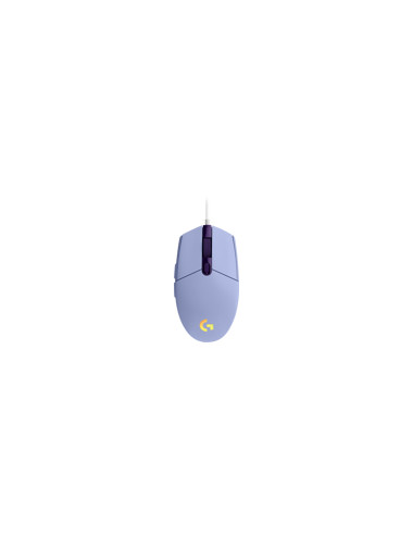 LOGI G203 Lightsync Gaming Mouse LILAC