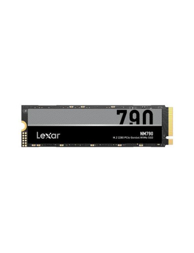SSD|LEXAR|NM790|512GB|M.2|PCIe Gen4|NVMe|Write speed 4400 MBytes/sec|Read speed 7200 MBytes/sec|2.45mm|TBW 500 TB|MTBF 1500000 h