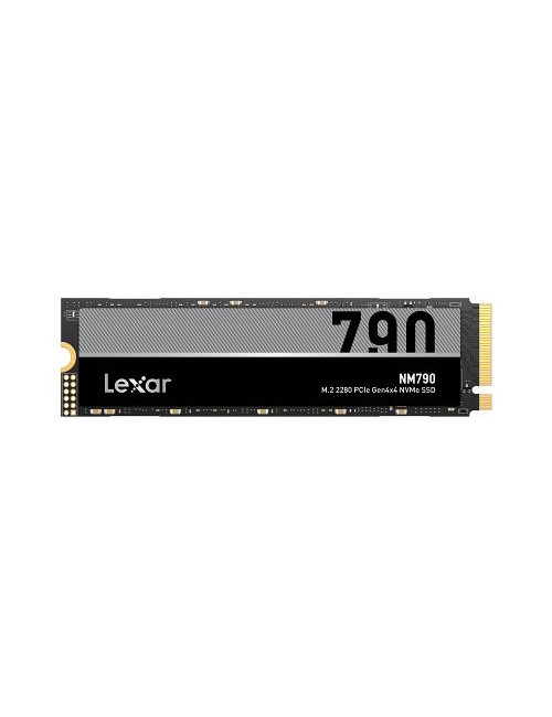 SSD|LEXAR|NM790|512GB|M.2|PCIe Gen4|NVMe|Write speed 4400 MBytes/sec|Read speed 7200 MBytes/sec|2.45mm|TBW 500 TB|MTBF 1500000 h