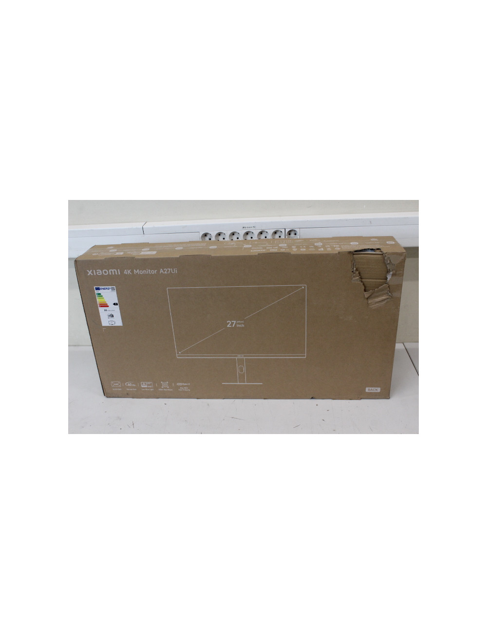 SALE OUT. Xiaomi 4K Monitor A27Ui EU | Xiaomi SALE OUT. | 4K Monitor A27Ui EU | 27 " | IPS | UHD | 16:9 | 60 Hz | 6 ms | 3840 x 