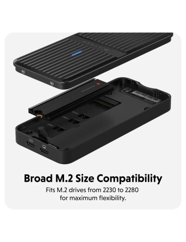 Hyper HyperDrive Next USB4 M.2 PCIe Enclosure | Hyper