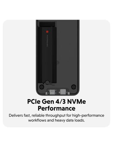 Hyper HyperDrive Next USB4 M.2 PCIe Enclosure | Hyper