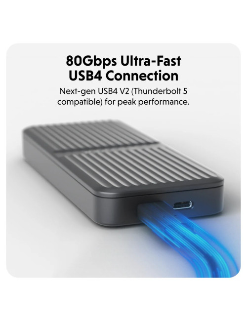 Hyper HyperDrive Next USB4 M.2 PCIe Enclosure | Hyper