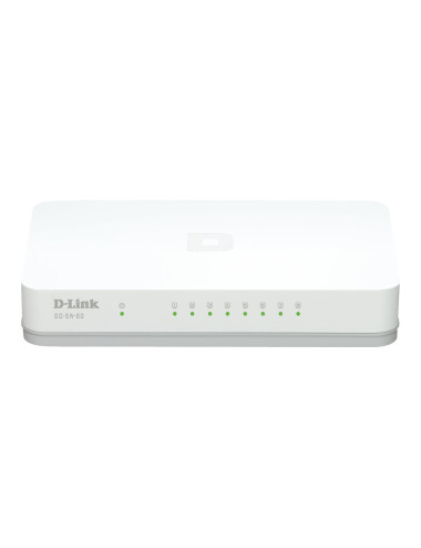 D-Link | Switch | GO-SW-8G/E | Unmanaged | Desktop | Gigabit Ethernet (copper) ports quantity 8