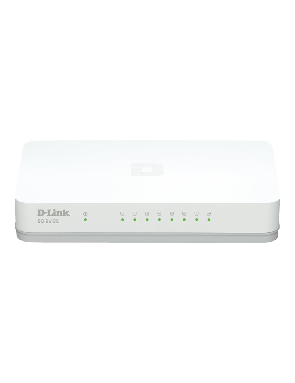 D-Link | Switch | GO-SW-8G/E | Unmanaged | Desktop | Gigabit Ethernet (copper) ports quantity 8