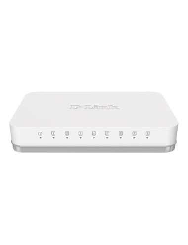 D-Link | Switch | GO-SW-8G/E | Unmanaged | Desktop | Gigabit Ethernet (copper) ports quantity 8