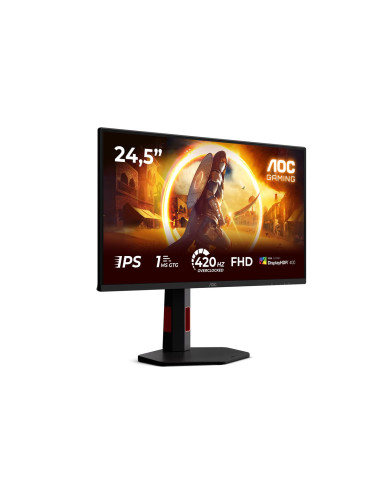 AOC | 25G4KUR | 25 " | Fast IPS | FHD | 16:9 | 420 Hz | 1 ms | 1920 x 1080 pixels | 350 cd/m | HDMI ports quantity 2 | Black