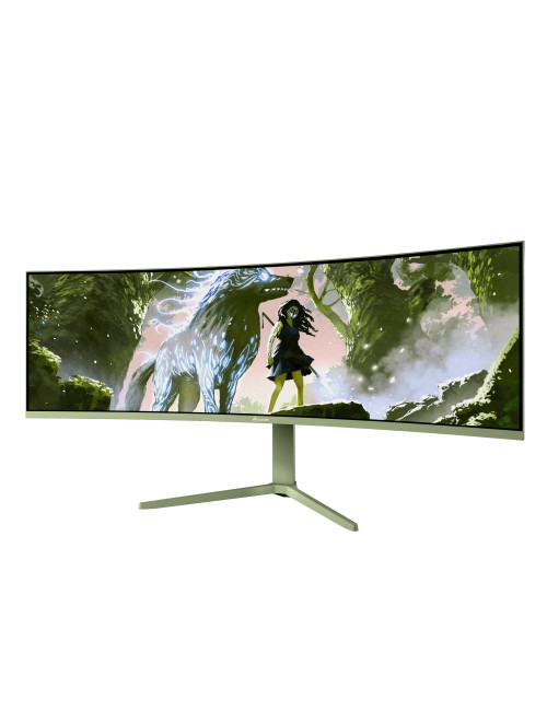Arozzi Nova | 49 " | VA | 32:9 | 165 Hz | 4 ms | 5120 x 1440 pixels | 350 cd/m | HDMI ports quantity 2 | Forest Green