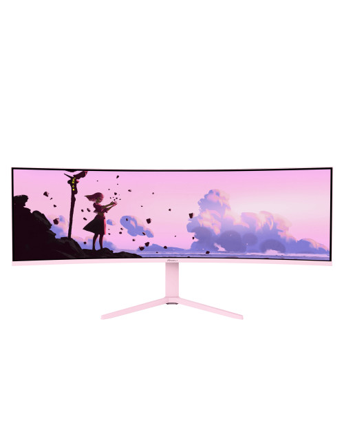 Arozzi Nova | 49 " | VA | 32:9 | 165 Hz | 4 ms | 5120 x 1440 pixels | 350 cd/m | HDMI ports quantity 2 | Pink