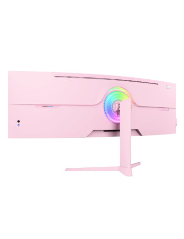 Arozzi Nova | 49 " | VA | 32:9 | 165 Hz | 4 ms | 5120 x 1440 pixels | 350 cd/m | HDMI ports quantity 2 | Pink