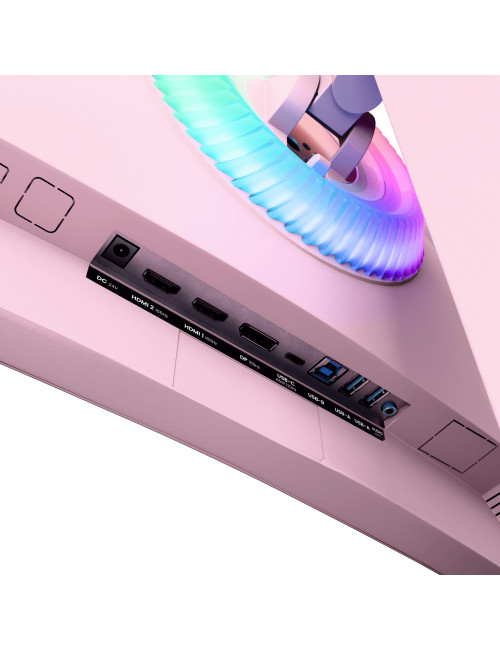 Arozzi Nova | 49 " | VA | 32:9 | 165 Hz | 4 ms | 5120 x 1440 pixels | 350 cd/m | HDMI ports quantity 2 | Pink