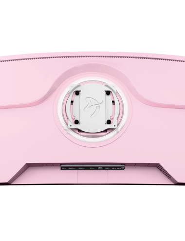 Arozzi Nova | 49 " | VA | 32:9 | 165 Hz | 4 ms | 5120 x 1440 pixels | 350 cd/m | HDMI ports quantity 2 | Pink