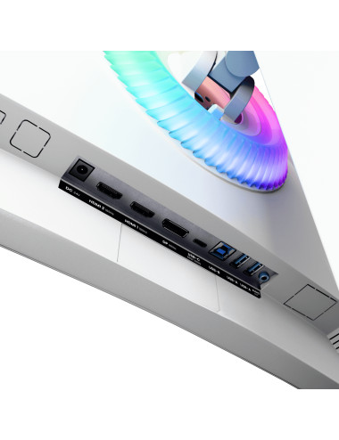 Arozzi Nova | 49 " | VA | 32:9 | 165 Hz | 4 ms | 5120 x 1440 pixels | 350 cd/m | HDMI ports quantity 2 | White