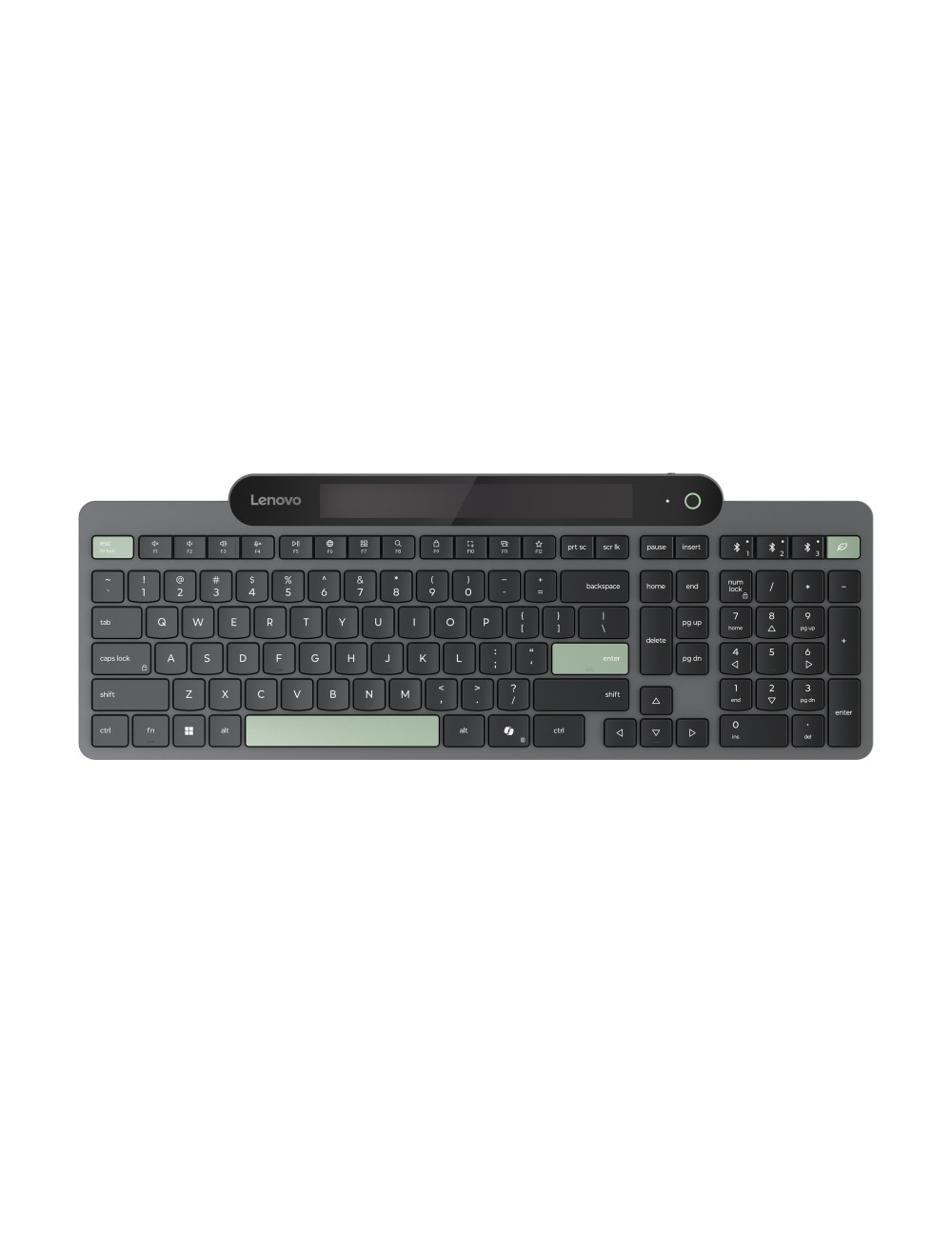 Lenovo | Self-Charging | Keyboard | Bluetooth | Estonian | Black