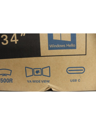 SALE OUT. AOC | CU34V5CW/BK | 34 " | VA | 21:9 | 100 Hz | 4 ms | 3440 x 1440 pixels | HDMI ports quantity 1 | Warranty 36 month(