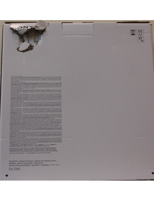 SALE OUT. Sony SA-SW5 Wireless 300W Subwoofer for HT-A9/A7000 | Sony Speaker | Subwoofer for HT-A9/A7000 | DAMAGED PACKAGING | 3