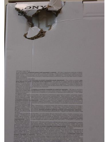 SALE OUT. Sony SA-SW5 Wireless 300W Subwoofer for HT-A9/A7000 | Sony Speaker | Subwoofer for HT-A9/A7000 | DAMAGED PACKAGING | 3