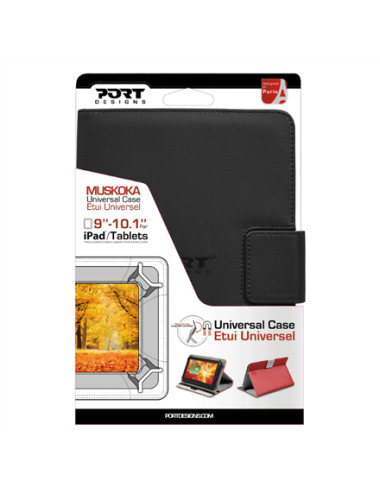 PORT DESIGNS | MUSKOKA Universal | 10 " | Folio | 10'' | Black