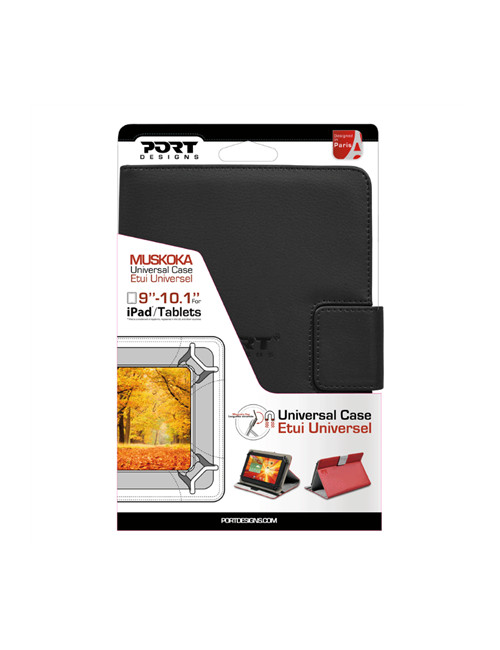 PORT DESIGNS | MUSKOKA Universal | 10 " | Folio | 10'' | Black