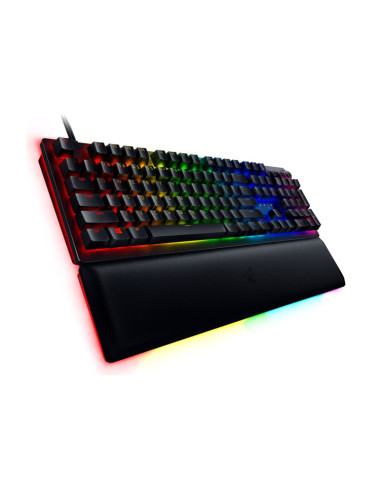 Razer | Huntsman V2 Optical Gaming Keyboard | Gaming keyboard | Wired | RGB LED light | NORD | Black | Numeric keypad | Clicky P