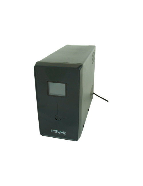 EnerGenie | UPS with USB and LCD display, Black | 1200 VA
