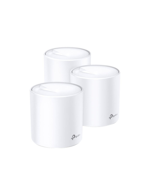 AX3000 Whole Home Mesh Wi-Fi 6 System | Deco X60(3-pack) | 802.11ax | 575+2400 Mbit/s | Ethernet LAN (RJ-45) ports 2 | Mesh Supp