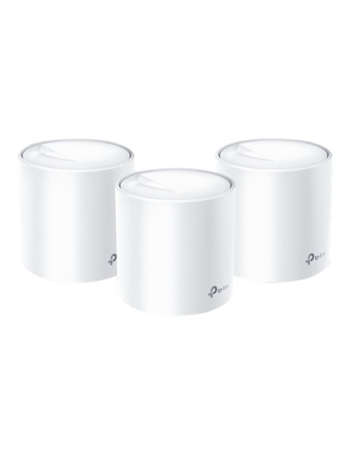 AX3000 Whole Home Mesh Wi-Fi 6 System | Deco X60(3-pack) | 802.11ax | 575+2400 Mbit/s | Ethernet LAN (RJ-45) ports 2 | Mesh Supp