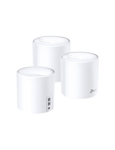 AX3000 Whole Home Mesh Wi-Fi 6 System | Deco X60(3-pack) | 802.11ax | 575+2400 Mbit/s | Ethernet LAN (RJ-45) ports 2 | Mesh Supp