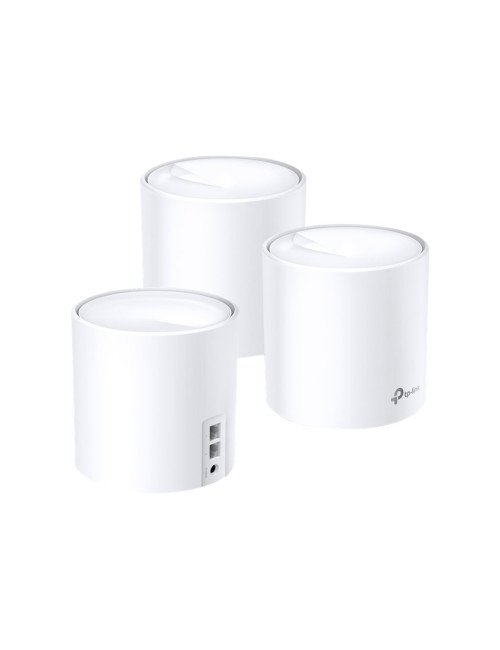 AX3000 Whole Home Mesh Wi-Fi 6 System | Deco X60(3-pack) | 802.11ax | 575+2400 Mbit/s | Ethernet LAN (RJ-45) ports 2 | Mesh Supp