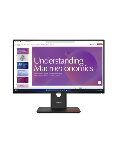 Lenovo | ThinkVision T24D-40 | 23.8 " | IPS | 16:9 | 120 Hz | 4 ms | 1920 x 1080 pixels | 250 cd/m | HDMI ports quantity 1 | Ecl