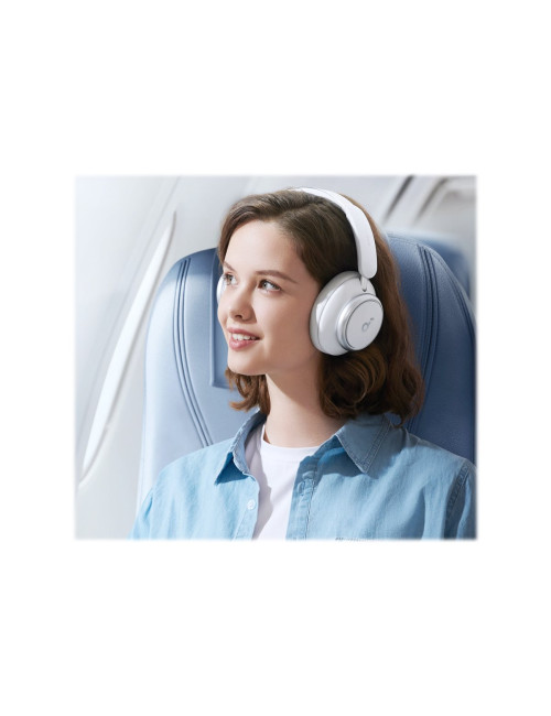 Anker Soundcore | Headphones | Space Q45 | Bluetooth | Over-ear | Microphone | Wireless | White