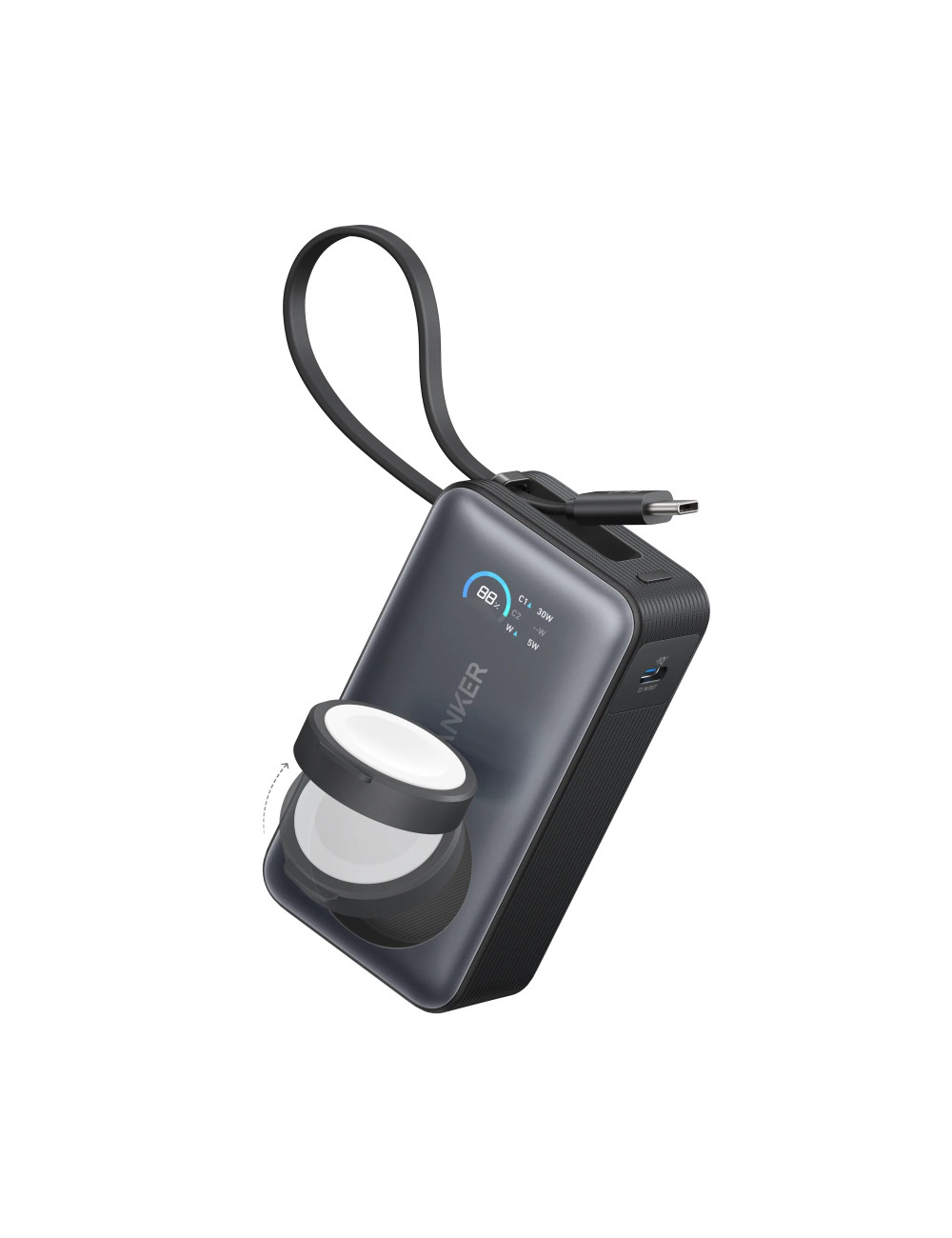 Anker MagGo Power Bank | 10000 mAh | Black Stone