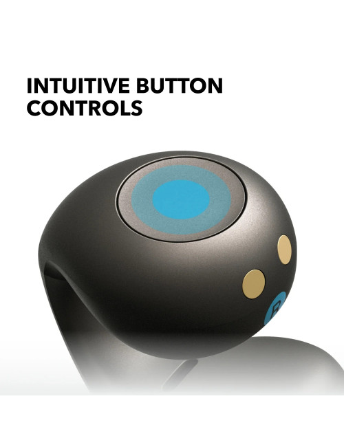 Anker Soundcore Flexible and Comfortable Clip-On Earbuds | C40i | Built-in microphone | Bluetooth | Black