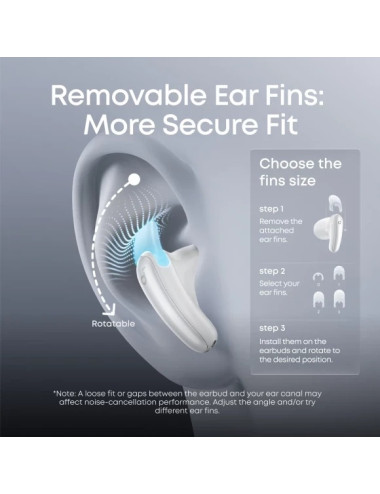 Anker Soundcore Earbuds | Liberty | Bluetooth | Semi-in-ear | Microphone | Noise canceling | Wireless | White