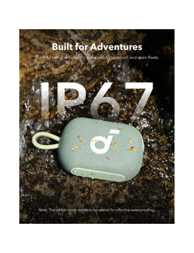 Anker Soundcore | Speaker | Select 4 Go | Waterproof | Bluetooth | Portable | Wireless connection